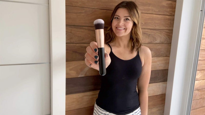 Existing Beauty Bronze Tan Self Tanning Brush for Face and Kabuki Self Tanner Brush for Sunless Tanner - Self Tan Applicator for Face - Self Tanning Face Brush - Substitute for Face Tanning Mitt - Image 4